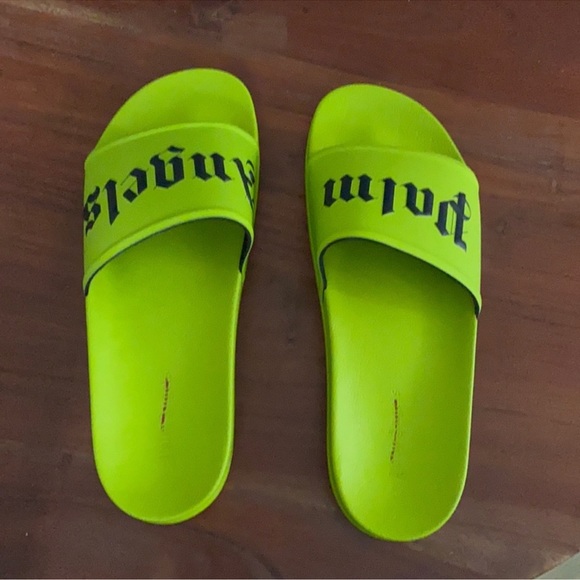 Palm Ángels logo pool  slides - Picture 7 of 10